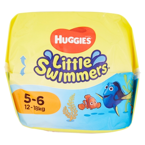Huggies Little Swimmers Pannolino Costumino 5-6 12-18kg 11 pz